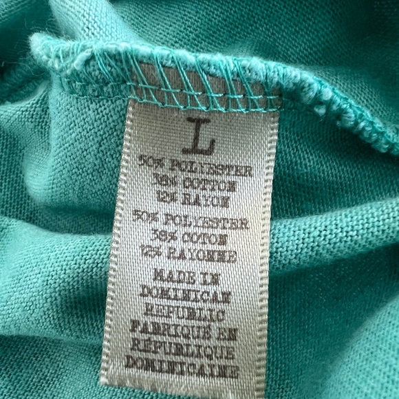 Alternative Earth Women's Turquoise Racerback Ruched Side Slit Maxi Dress - Picture 8 of 8